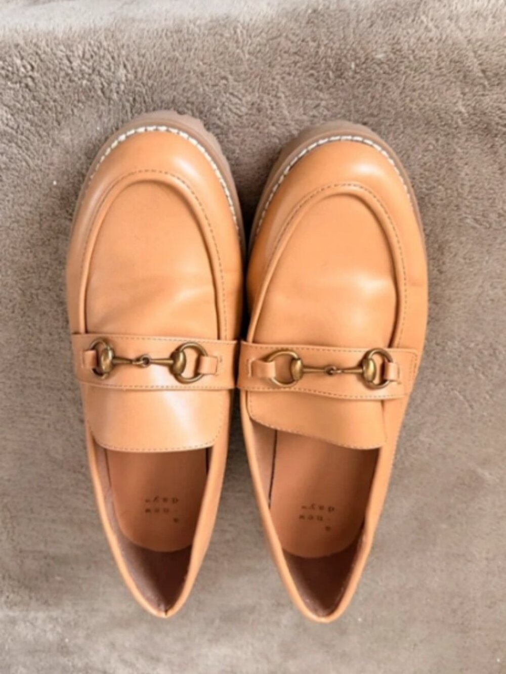 Khaki Loafers